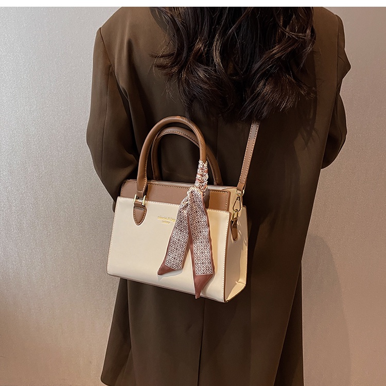 Túi đeo chéo công sở da mịn khăn nơ - Hàng loại 1 - DC552 26x20x11 cm