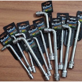 Cờ lê điếu, ống điếu L 2 đầu hiệu rebell đủ size từ 8mm - 19mm