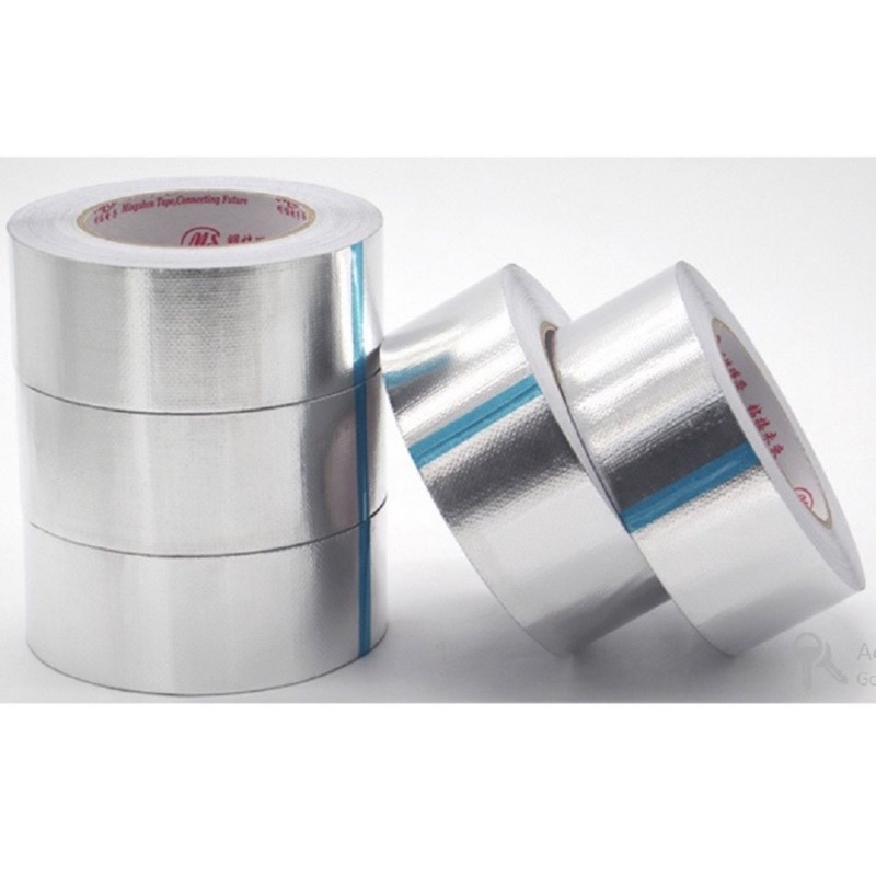 Băng dính nhôm cao cấp chịu nhiệt 5cm x 26m chống nước bảo ôn dán kẽ hở bồn rủa bát nhà bếp