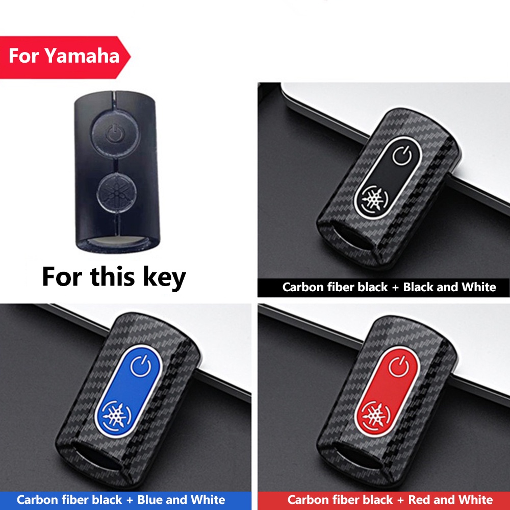 Vỏ Bọc Chìa Khóa Abs 2 Nút Cho Yamaha Motor AEROX 155 NVX155 XMAX300 NVX Mx 55 QBIX JAUNS Yamaha Nmax Yamaha Nmax 2021 2022 NVX QBIX AEROX