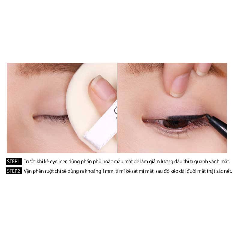 Kẻ Mắt EGLIPS Super Slim Auto Long Eyeliner 0.12g