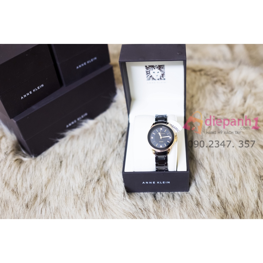 Đồng hồ nữ Anne Klein 2390BKGB xách tay từ Mỹ