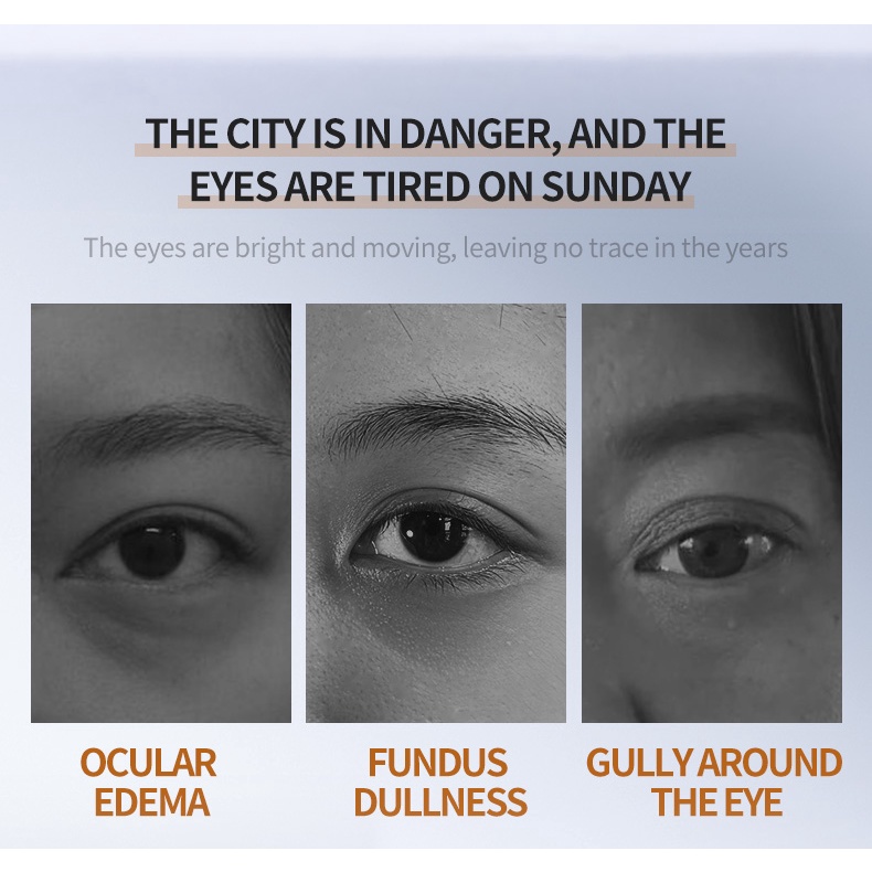 DEleventh Caffeine Ceramide Serum mắt Giảm Quầng Thâm Và Bọng Mắt Hiệu Quả phục hồi da mắt（30ml）