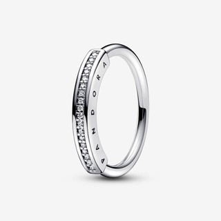 Nhẫn phong cách cổ điển pavé pavé