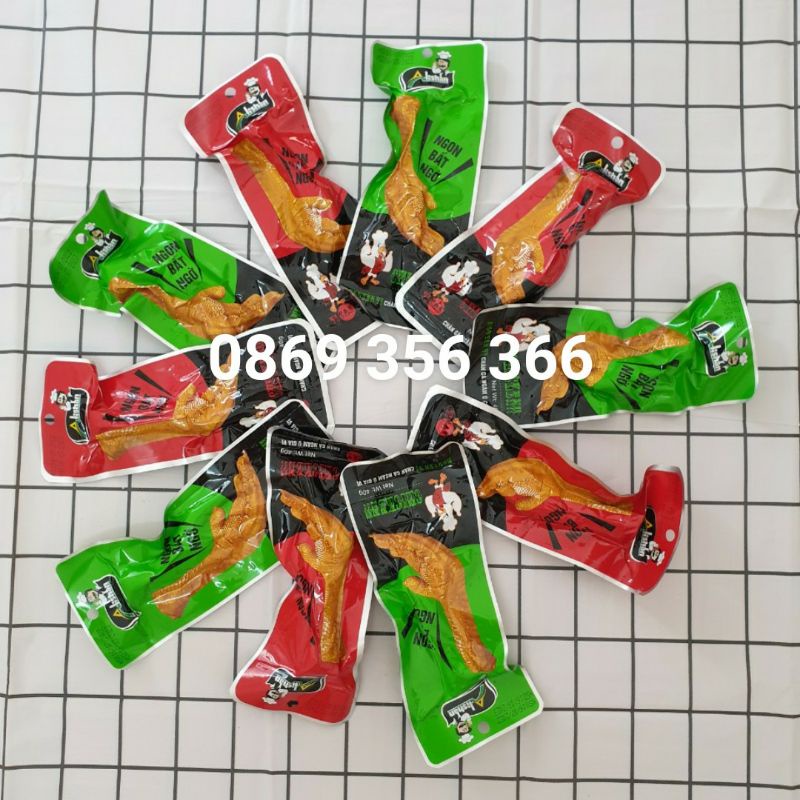 Combo 30 chân gà cay Alishan Việt Nam ngâm ủ gia vị cực ngon