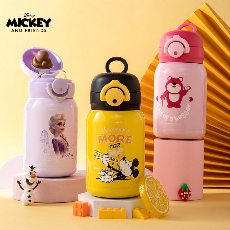 Bình Nước Giữ Nhiệt Họa Tiết Disney Xinh Xắn Dành Cho Bé Lớp 316