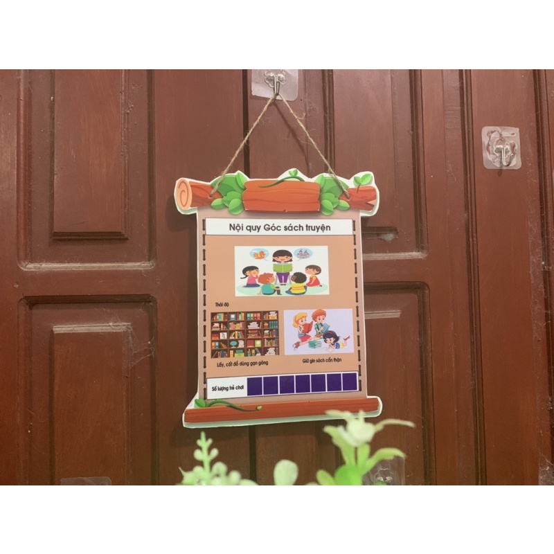 Bộ nội qui góc chơi mầm non