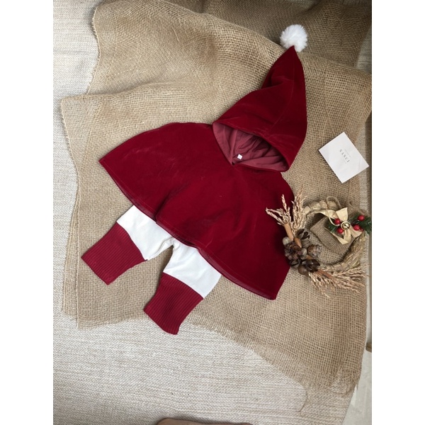 Áo choàng + quần xmas cho bé trai và gái Nanci room