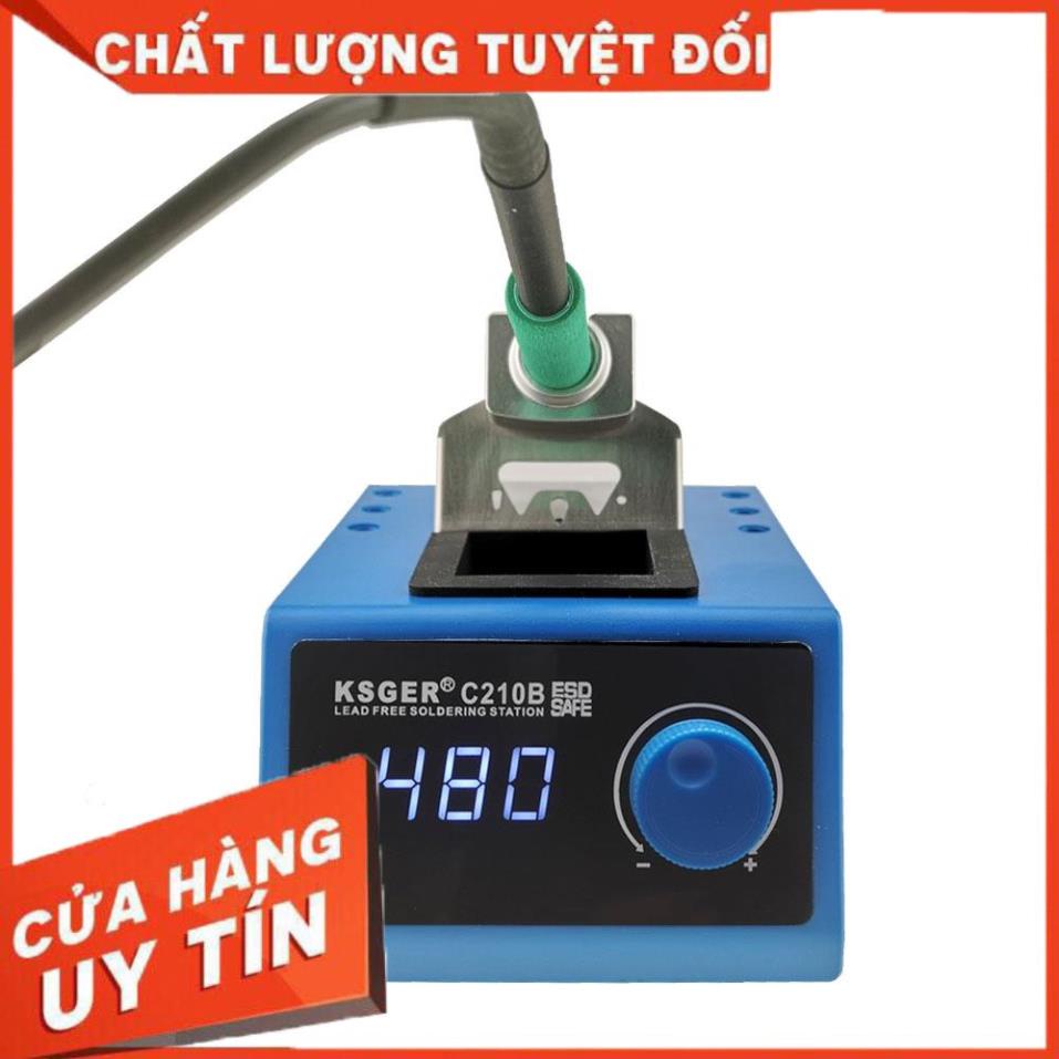 Trạm hàn JBC tự động tắt/mở thông minh KSGER C210B Cho JBC-210 85W 150-480C. BH 24 tháng 1 đổi 1