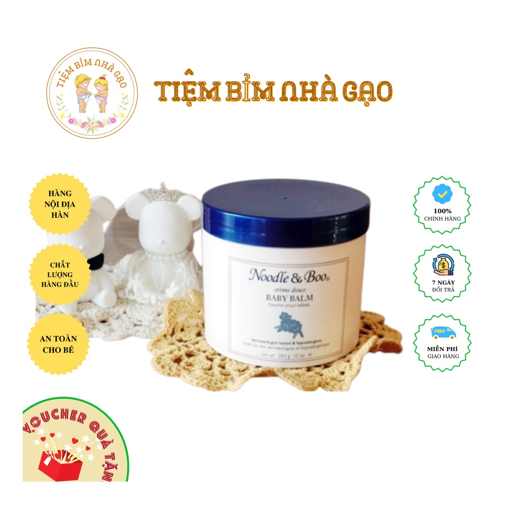 KEM DƯỠNG ẨM BABY BALM CHO BÉ TỪ SƠ SINH NOODLE & BOO PHIÊN BẢN HÀN QUỐC.
