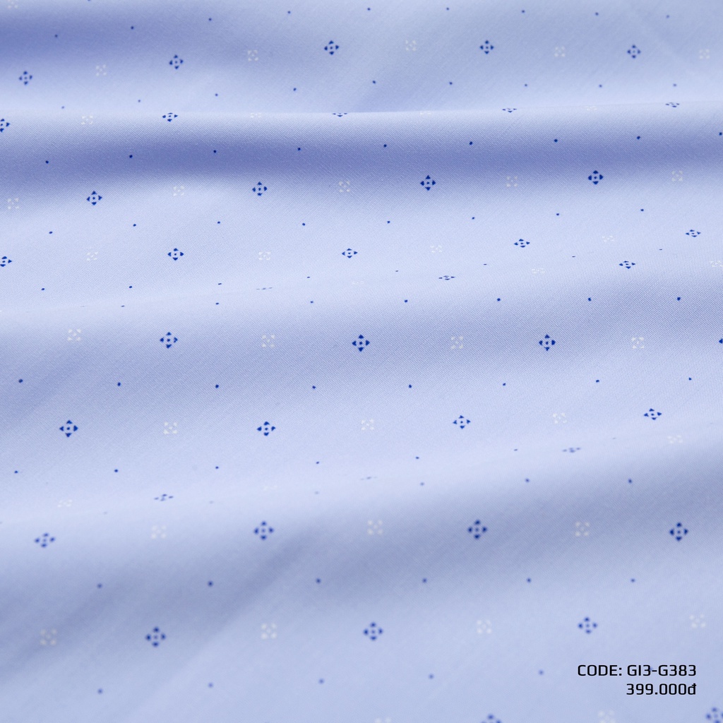 Áo Sơ Mi Dài Tay In Họa Tiết Bamboo Vĩnh Tiến Form Slim Fit Vạt Bầu 399 - G383