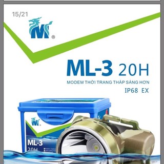 Đèn pin đội đầu chống nước ML-3 (35W)