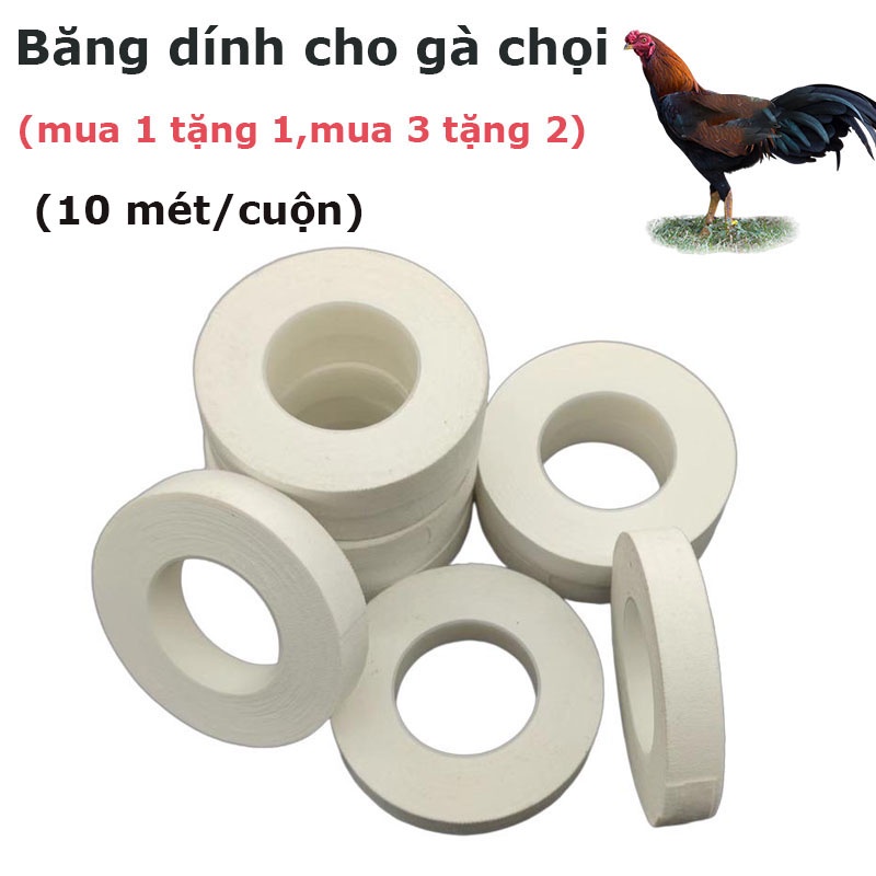 Băng Dính Thái Lan Quấn Cựa Cho Gà Chọi,Băng Keo (mua 1 tặng 1, mua 3 tặng 2 )