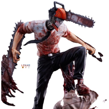 Mô Hình Nhân Vật Anime Chainsaw Man - Denji Pochita GK 28Cm Chất Lượng Cao