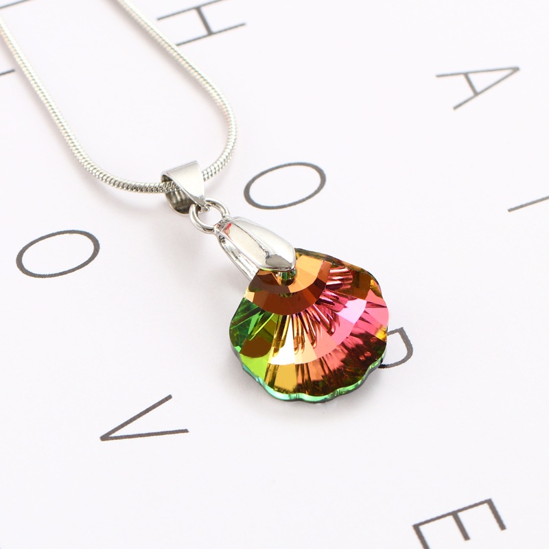 Mới Mặt Vòng cổ Bằng Thủy Tinh Cao Cấp