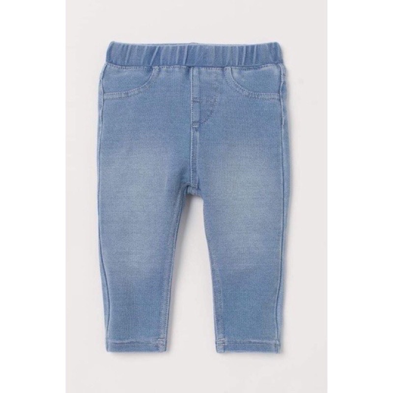 Quần bò legging HM AUTH săn sale cho bé