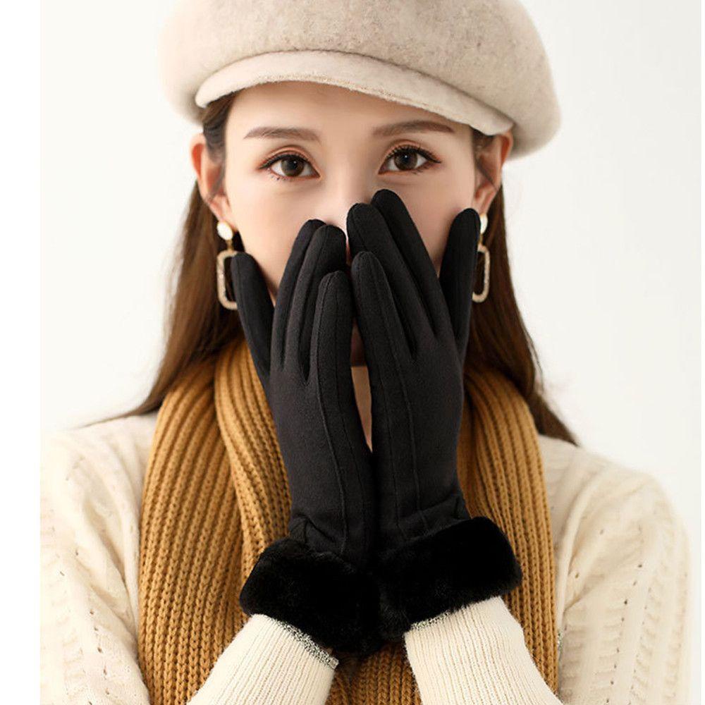 PVN52508 Găng tay giữ ấm mùa đông có thể dùng màn hình cảm ứng nhiều màu sắc