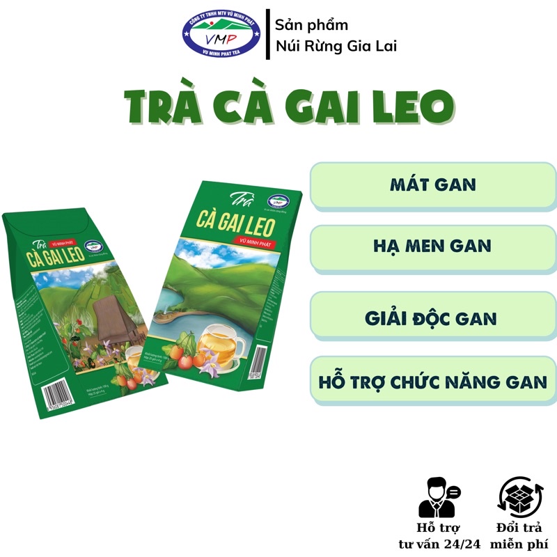 Trà Cà Gai Leo- Mát Gan- Giải Độc Gan- Hạ Men Gan- Tăng Cường Chức Năng Gan