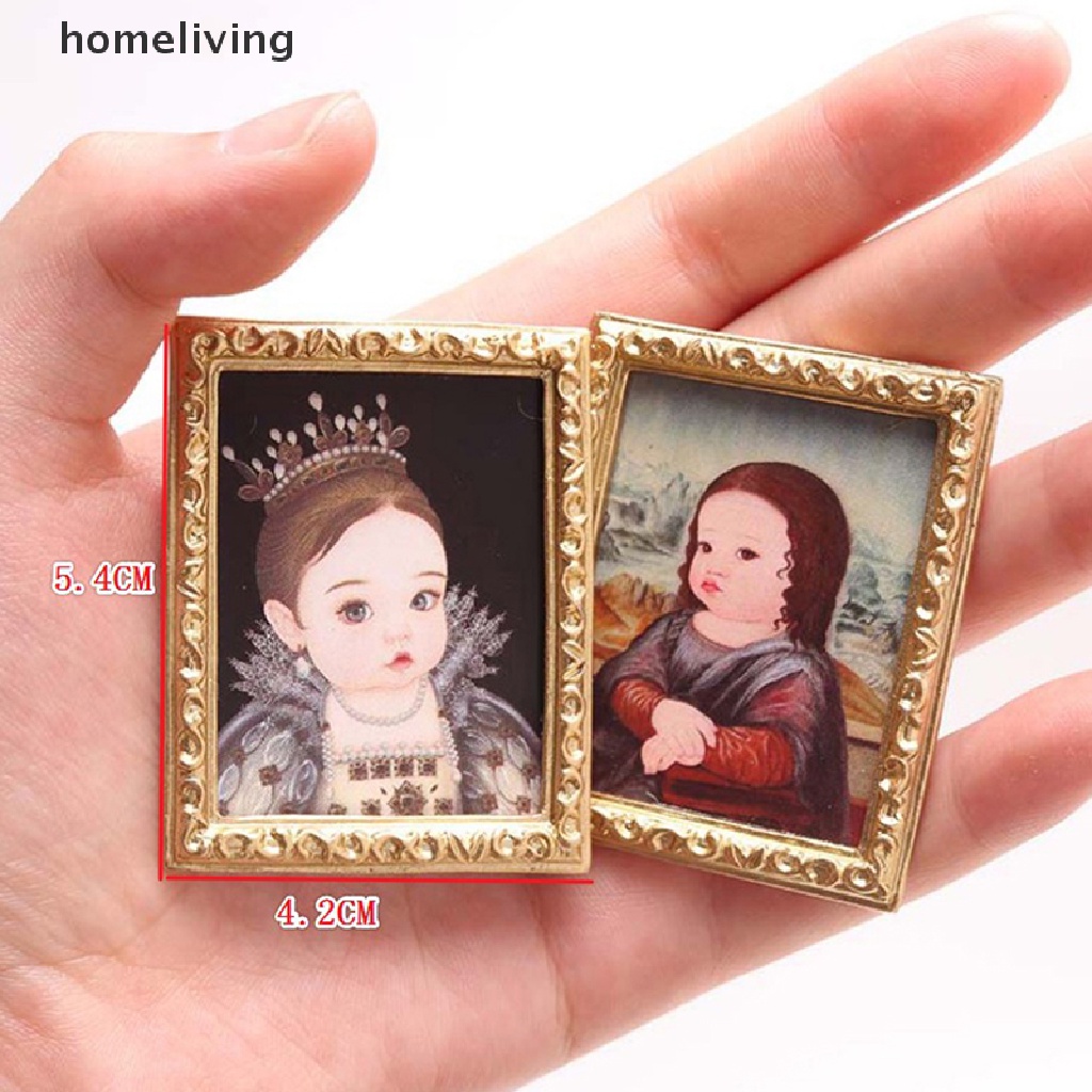 Mô Hình Khung Ảnh Mini 1: 12 Ob11 Tự Trang Trí Nhà Búp Bê