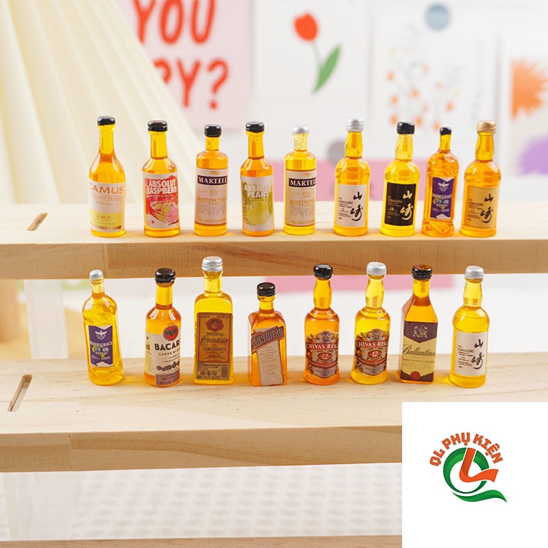 Móc khóa Chai rượu Tự làm Chai rượu Quà tặng nhỏ Sản phẩm bán chạy Chai rượu Móc khóa