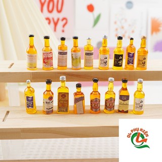Móc khóa Chai rượu Tự làm Chai rượu Quà tặng nhỏ Sản phẩm bán chạy Chai rượu Móc khóa