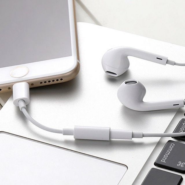 Jack Chuyển Đổi Tai Nghe Cổng L Sang 3.5mm Dành Cho 7/8/7plus/8plus/x/xsmax/11/12/13/pro/promax-> 14 Bảo Hành 12 Tháng