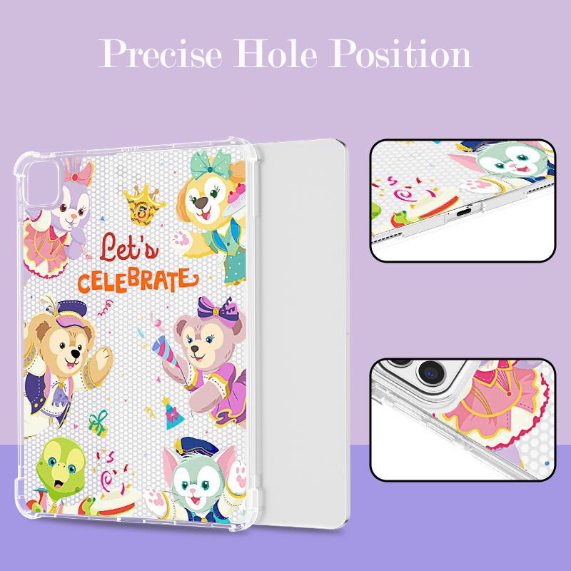 Ốp Máy Tính Bảng TPU Có Khe Đựng Bút Cho iPad 9th 8th 7th Air 1 Air 2 Air 4 Pro 9.7 10.5 11 10.2 mini 1 / 2 / 3 / 4 / 5 / 6 5th 6th 9.7