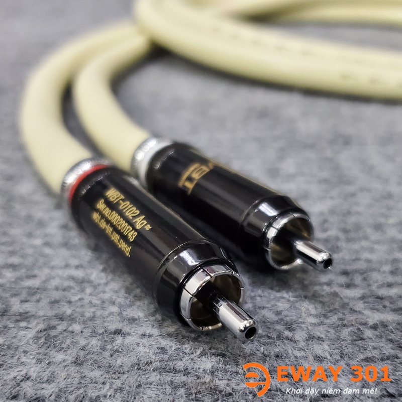 Bộ Dây AV  WBT 888 Germany Chuẩn Xịn - Dài 1m