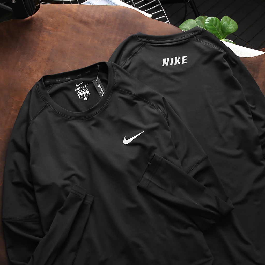 Áo thun thể thao nam tay dài,áo thun thể thao chất liệu poly siêu mát cho các gymmer N011