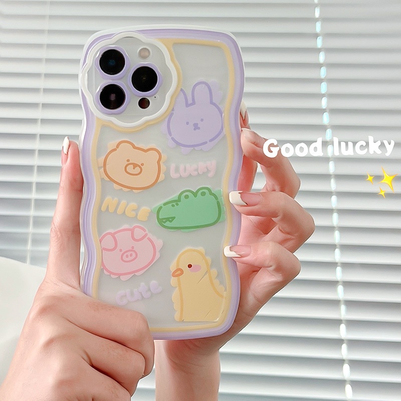 Ốp Điện Thoại Họa Tiết Hoa / Động Vật Cho iphone7 / 7plus / 8 / 8plus / x / xs / 11 / 12 / 13 / 14 / pro / max / plus / promax