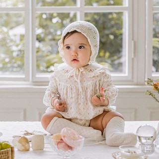 VÁY HOA CỔ THÊU HAPPY PRINCE