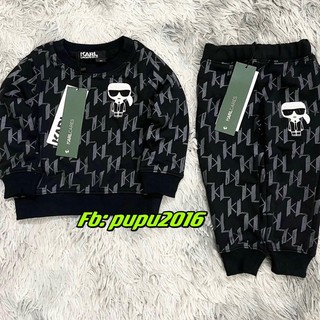 Set bộ nỉ da cá K.a.r.l.. cho các bé