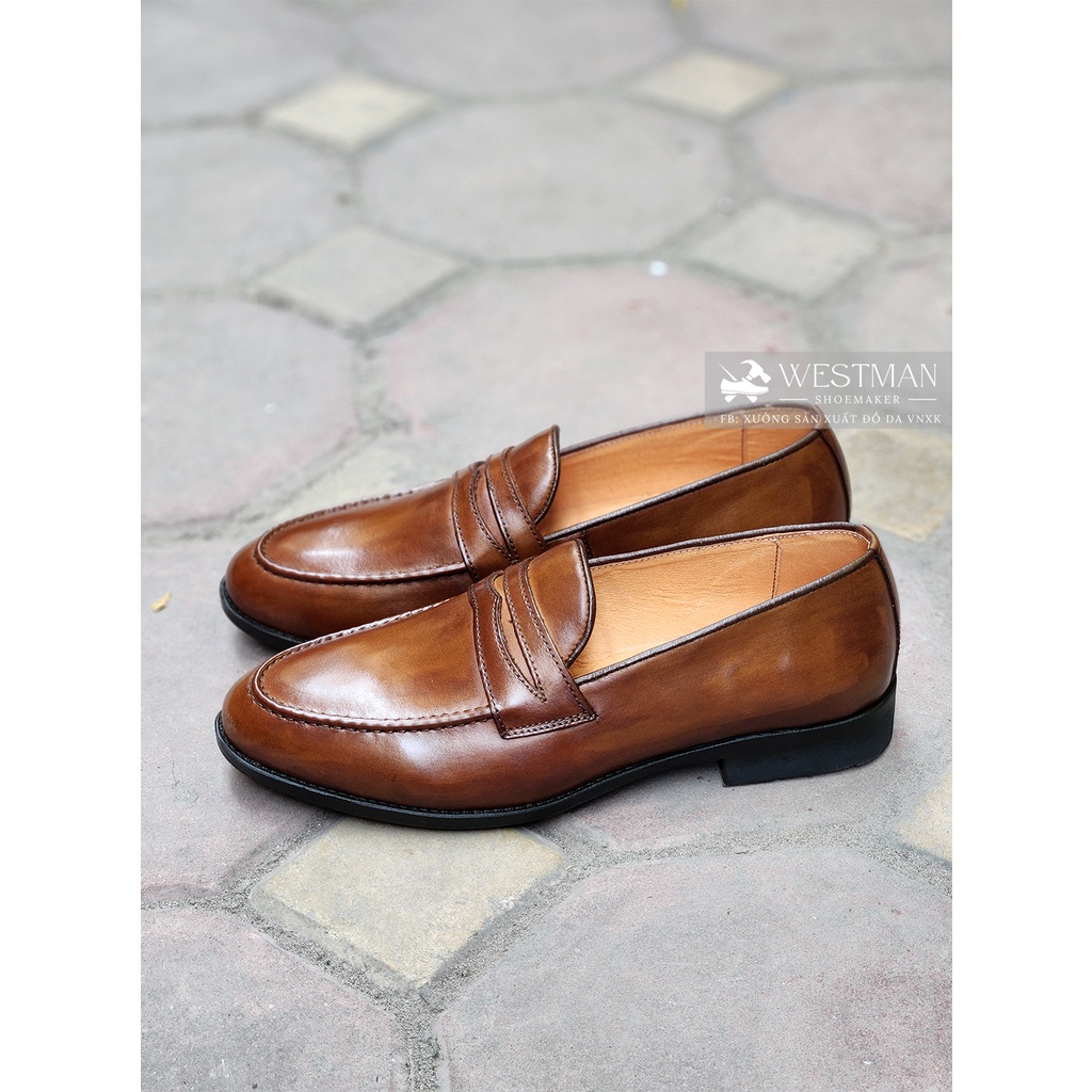 Giày Lười Loafer Da Thật Westman W0002 VB