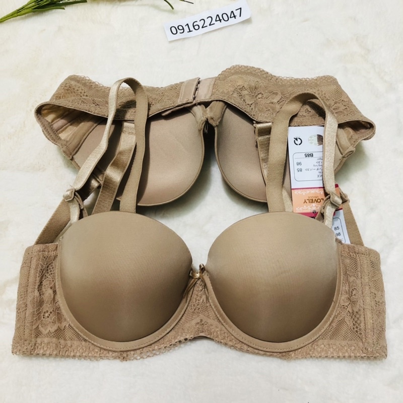 Áo ngực lovely nâng ngực cup ngang, áo lót nữ cup ngực siêu nâng tạo khe