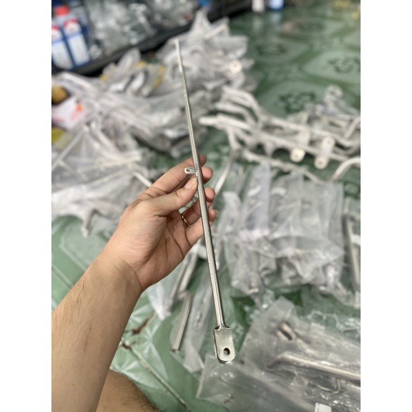 Chống inox 304 siêu sáng CNC gắn cho tất cả các dòng xe