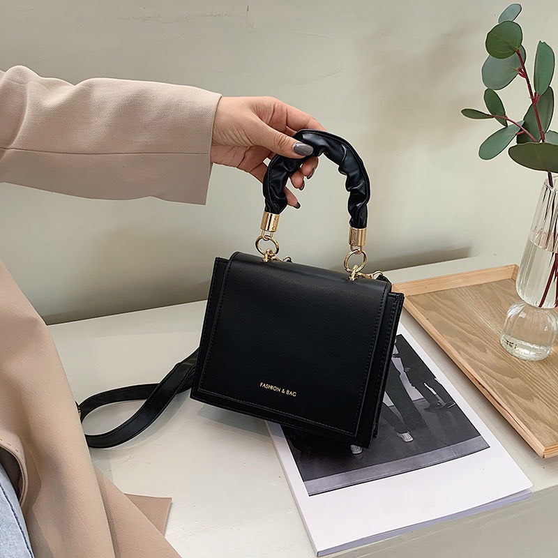 Túi Xách Nữ Nắp Vuông Hàn Quốc Thời Trang - Túi xách nữ Cunstore