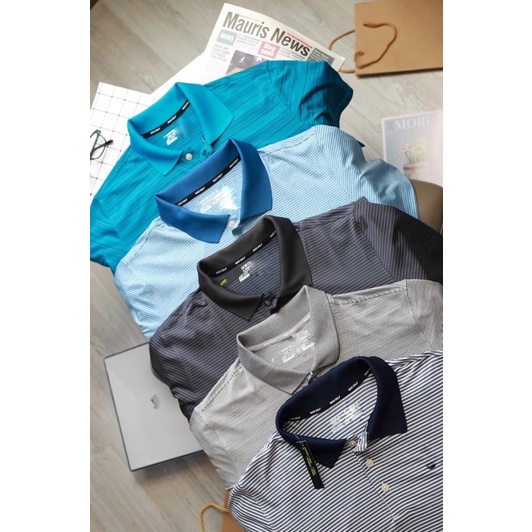 Áo polo nam thể thao tay ngắn dòng Golf , Tennis chất vải xuất dư