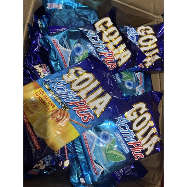 KẸO NHÂN SIRO HƯƠNG THẢO DƯỢC COLIA ACTIVEPLUS MÁT LẠNH 112G