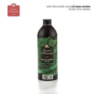 Sữa tắm hương nước hoa dây xích tesori d'oriente gỗ đàn hương 500ml