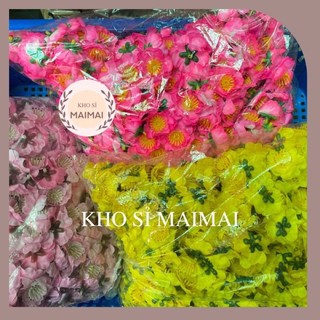 Sỉ 1kg hoa đào hoa mai rời, mai chùm, đào chùm.