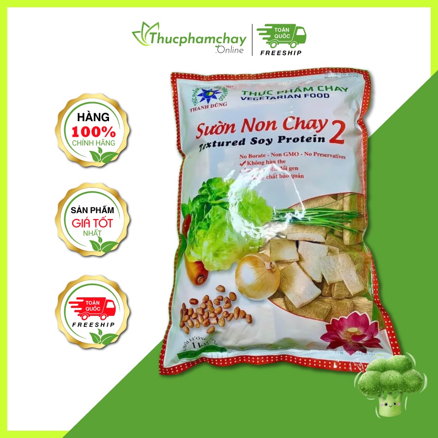 Sườn Non Chay 2 Thanh Dũng 1Kg