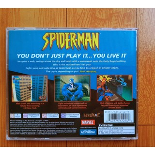 Game ps1 Spiderman no brand