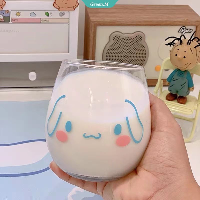 SANRIO Cốc Uống Nước Chịu Nhiệt 350Ml Hình Hello Kitty Cinnamoroll