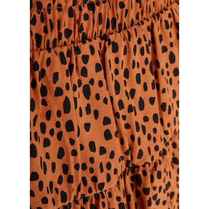 Set áo chấn váy nâu chấm bi bé gái lớn Matalan_hàng chính hãng authentic