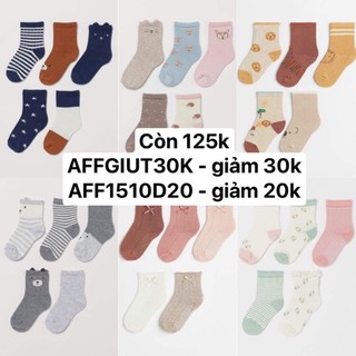 Set 5 đôi tất HM auth