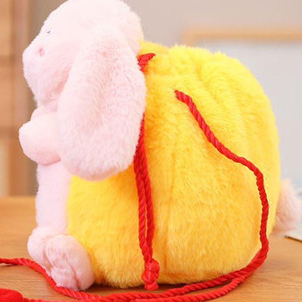 Túi Đeo Chéo Hình Búp Bê Nhồi Bông Sáng Tạo Dễ Thương