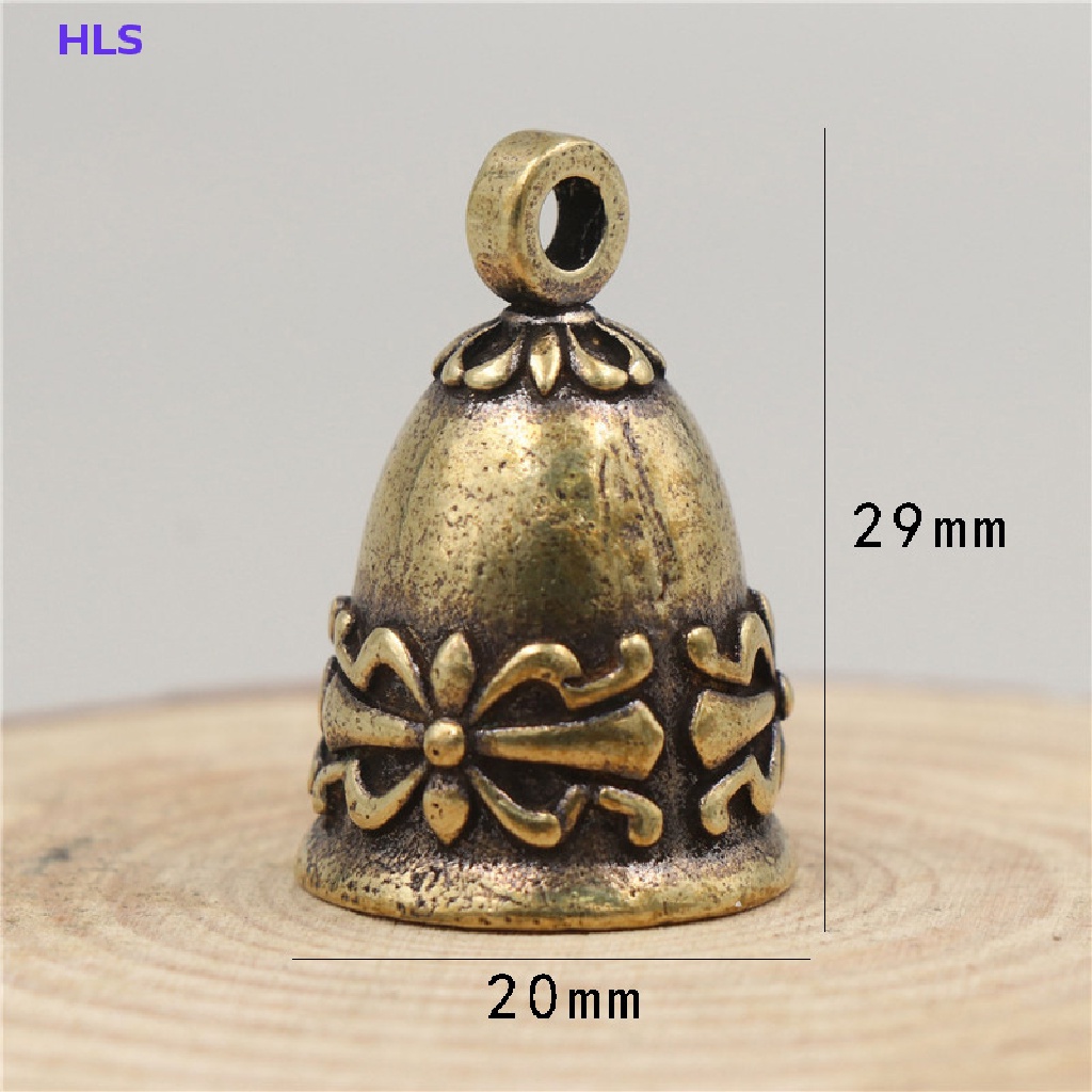 Chuông Bằng Đồng Thau Treo Chìa Khóa Trang Trí Phong Cách Vintage