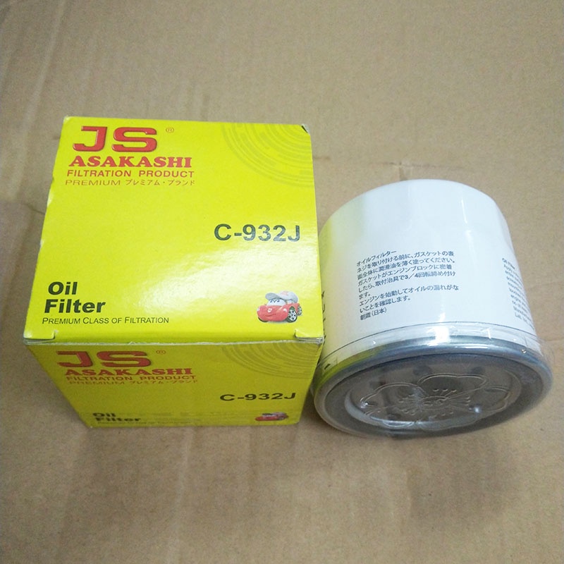 Lọc nhớt Suzuki XL7 1.5 2020, 2021, 2022, 2023 mã C932J và C110J của JS Asakashi Nhật Bản