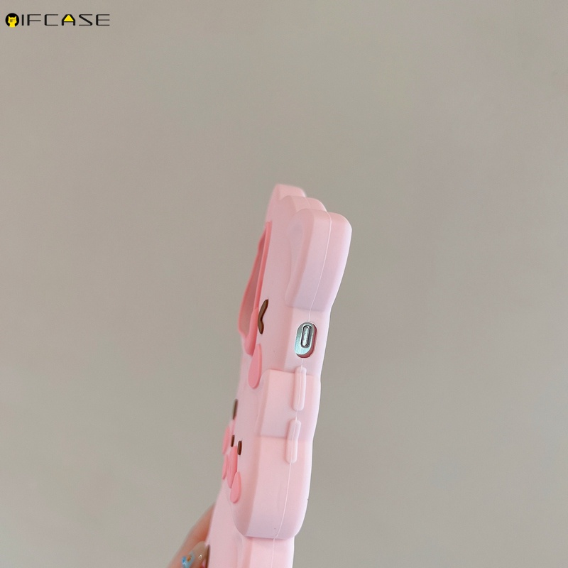 Ốp Điện Thoại Silicone Mềm Chống Sốc In Hình Heo Hồng Cho iPhone 14 Plus 14 13 12 11 Pro Max