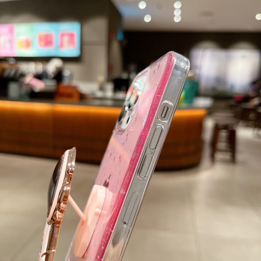 Ốp Điện Thoại Silicon Mềm Có Giá Đỡ Hình Phi Hành Gia Cho Samsung Galaxy A8 Plus J6 Plus J4 Plus A6 Plus J8 A5 A6 A7 A8 A9 2018